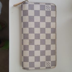 Louis Vuitton Damier Azur Zipper Wallet